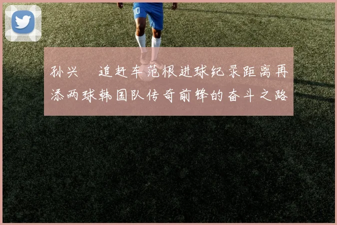 孙兴慜追赶车范根进球纪录距离再添两球韩国队传奇前锋的奋斗之路